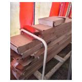 3/4'X 3 1/4' Clear Brazilian Cherry 7 Boxes