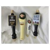 Beer Tap Handles: Perrin Black Ale, Bell's Two