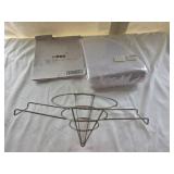 Winco 10' Fryer Filter Stand with Rayon Cloth