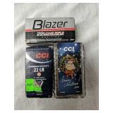 22 Long rifle
Three boxes