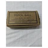 Pistol ball caliber .45