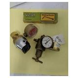 Regulators and welding nozzle