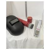 Lincoln electros 7018, welding mask