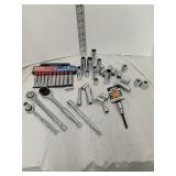 Assorted Sockets and ratchets