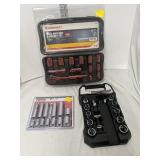 Job smart 3/8-" ratchet & socket sets