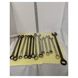 Assorted large wrenches
 All USA