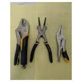 vise Grips Set of 3