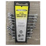 Performax 22-piece metric wrench set