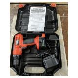 Black & Decker cordless drill
9.6 v, 12V, 14.4