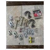 Hitch pins and hooks