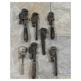 Small pipe wrenches