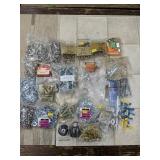 Assorted hex nut s screws lock washers cap screws