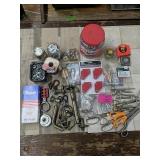 Assorted miscellaneous
Scissors
Screw
Trailer