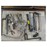 Assorted Tools
Hack saws and miscellaneous
