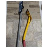 Shingle stripper and heavy duty dual scraper