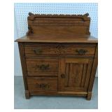 31"wide 27"Hi 16"Deep Buffet
Three drawer one