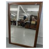 Mirror Wood Frame 39"Tall x 27"wide