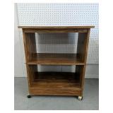 Press board microwave cart 37.75" Talk 
24.75"