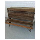 Vintage School Desk 41.5"wide 32 " Deep