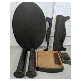 Vintage Library Table w/Oval top
...needs some