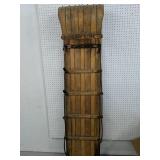 Wood toboggan 72" Long Snow King 
Werlich 717