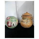 Cookie Jars 
7.5" and 10" Tall