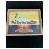 14"x11" world famous Budweiser Clydesdale clock