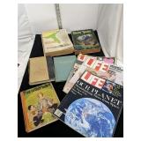 Lot of magazines books in a 1974 Sears magazine