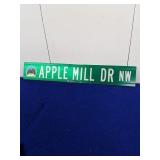 36" Apple Milk Dr NW Road Sign