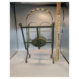 Wrought iron magazine rack
Approximately 20"tall