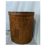 Very Vintage Rare Carved Out Tree Box