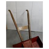 Large 2 Wheel Metal Scoop
Bucket 28" Wide x 32"