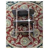 Three-tier Wood shelf
24" Tall 22" Wide 10.5