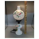 17" Tall Electric Antique Lamp