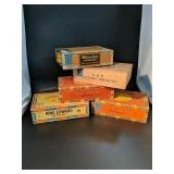 5 cigar boxes
King Edward
White owl
S&R