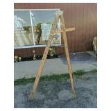 Wooden ladder over 5 feet 
Needs fixing