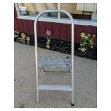 Falco fabricated aluminum step stool