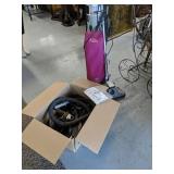 Royal metal upright vacuum
 Box of accessories