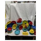 Very large fiesta dish 68 of set 
by HLC made in