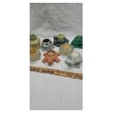 Turtle candle holder lot
