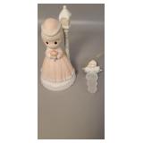 Precious Moments 
The light of the world is