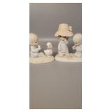 Precious moments 
"Friends to the very end"