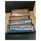 Con-Cor  HO Gauge Train Cars
Amtrak