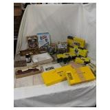 Assortment of building kits for railroad