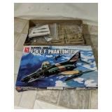 Unassembled McDonald Douglas F4 Phantom 2