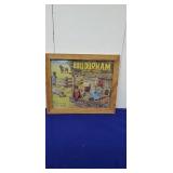 Genuine Durham smoking tobacco framed picture