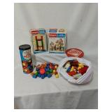 Vintage Toy Lot 
Play school bristle