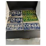 Matching license plates
2 1968 ending in 08
4