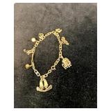 14K Charm Braclet