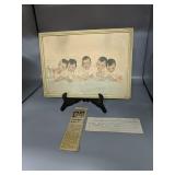 1935 Photo of the Dionne Quints from Canada